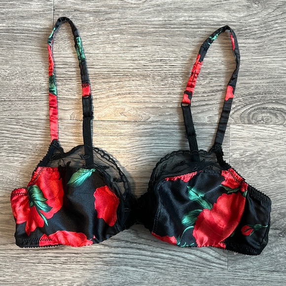 Valentino Other - Vintage Valentino satin bra